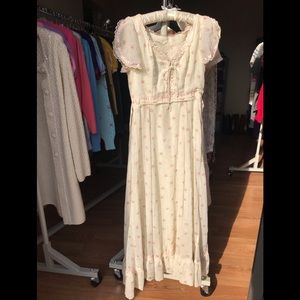 Gunne Sax Style Vintage Dress Size 9/11